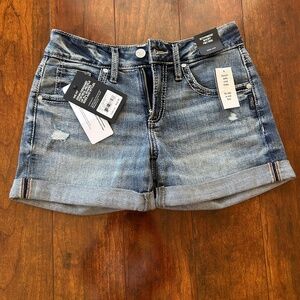 Silver Jeans Boyfriend Shorts